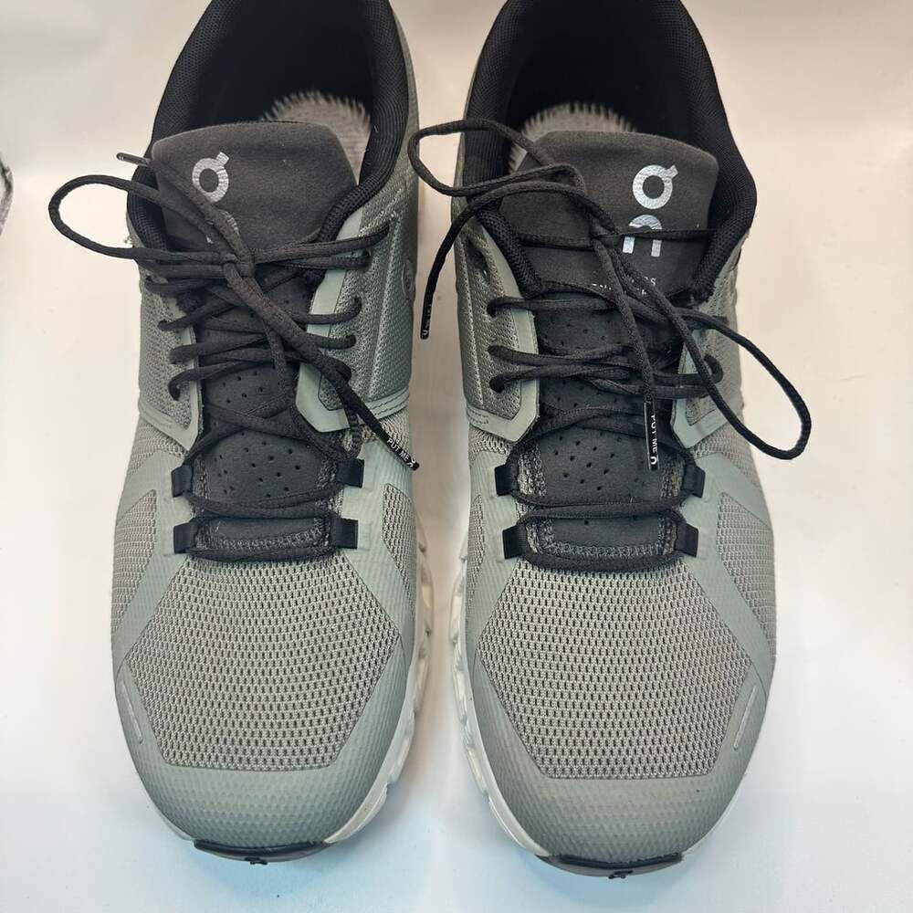 On Cloud 5 Sneaker Mens 10 Kelp/Shadow Gray Casual Trail Running Shoes - Picture 6 of 9
